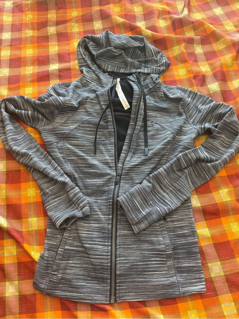 Lululemon Space Dye Full Zip Hoodie Jacket - Size 10